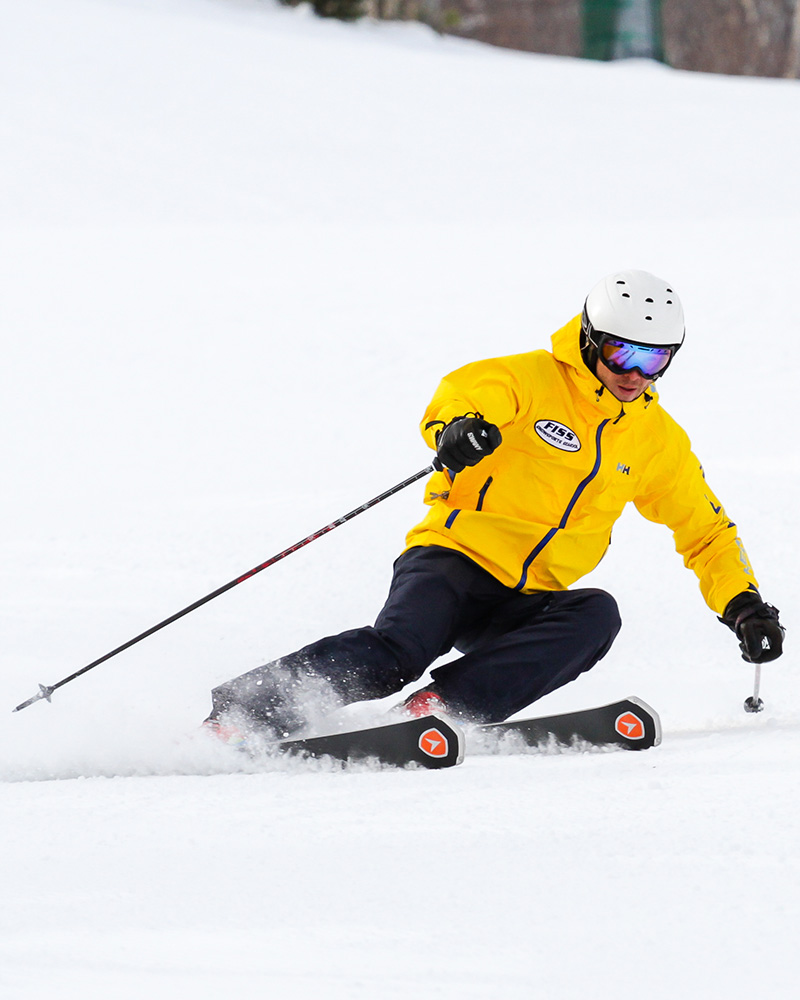 Picture of a child enjoying a safe, fun ski lesson